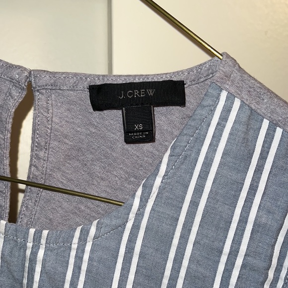 Jcrew blue and white tank - Picture 3 of 3